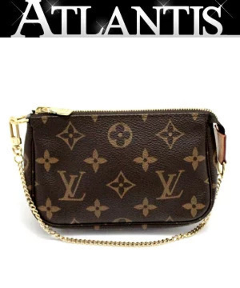 Louis Vuitton Pochette Accessoires Pouch Clutch Monogram